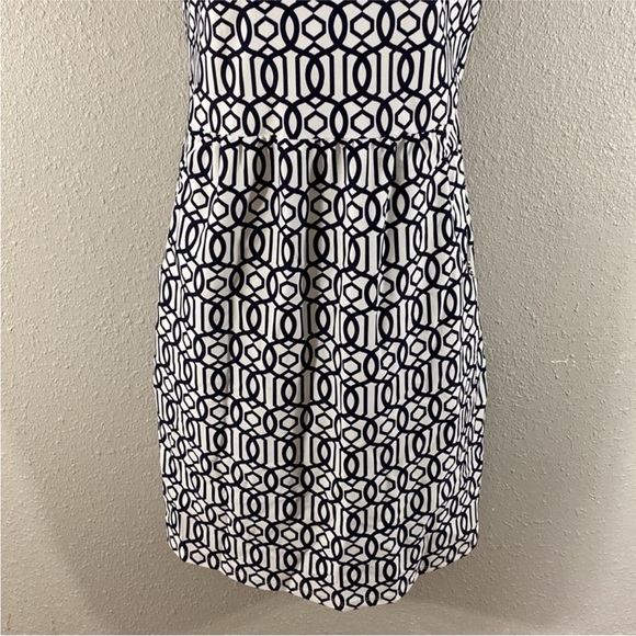 JUDE CONNALLY Mary Pat Dress in Bamboo Navy & White - Picture 9 of 16